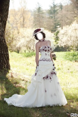 robe de marié Fotomontage