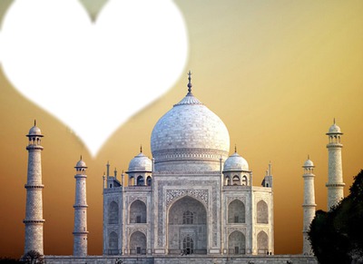 Taj Mahal Fotomontáž