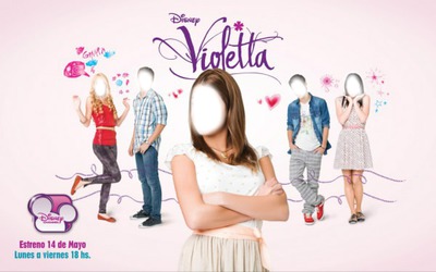 Violetta Caras Fotomontage