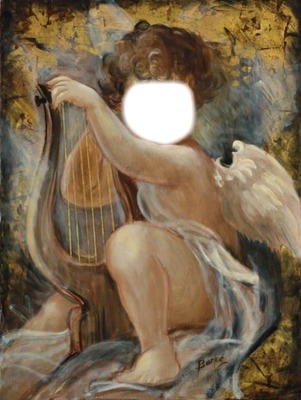 ange musicien Fotomontāža