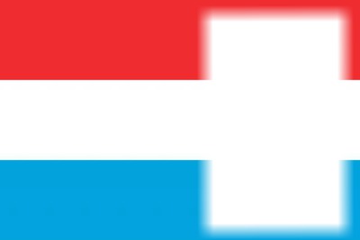 Luxembourg flag Fotomontasje