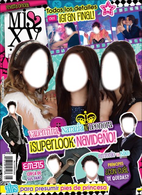 Revista Miss Xv Фотомонтажа