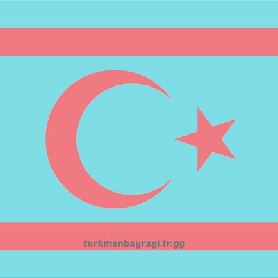 Türkmen Bayrağı Profil Fotoğrafı Photo frame effect