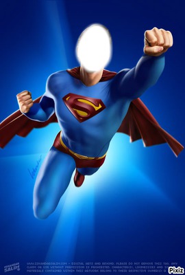 Superman Fotomontāža