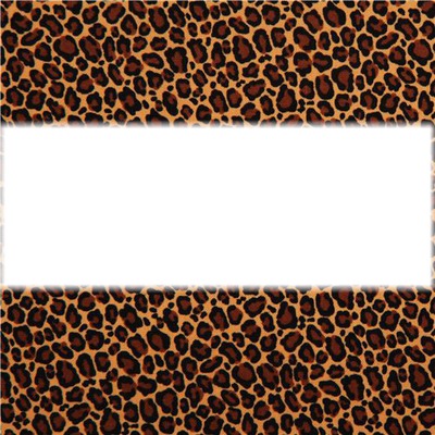léopard Photo frame effect