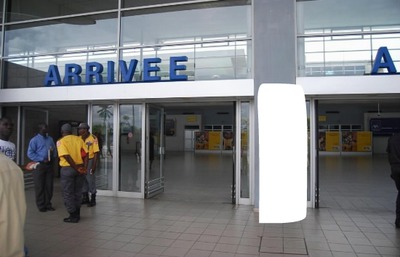 Aeroport côte d'ivoire Photo frame effect