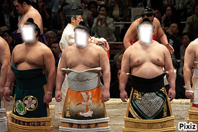 sumo Фотомонтаж
