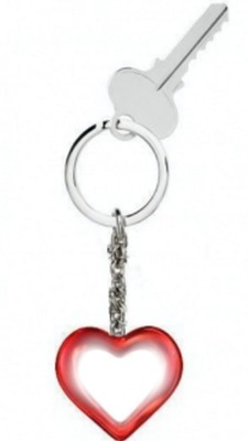 Schlüsselanhänger Herz Fotomontage