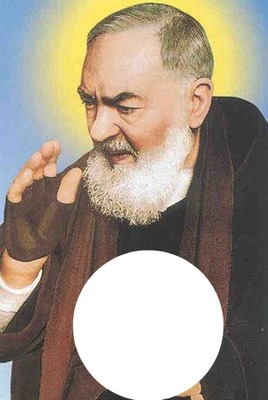 Padre Pío Fotomontage
