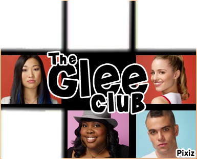 The Glee Club Photomontage