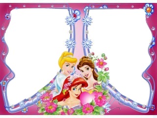 princesses disney Photo frame effect