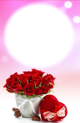 Bouquet de roses Fotomontagem