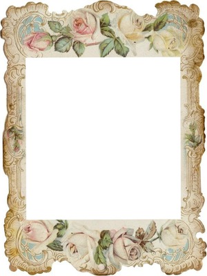 antique frame Photomontage