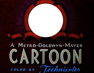 mgm cartoon logo Fotomontáž