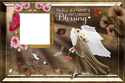life greatest blessings Photomontage