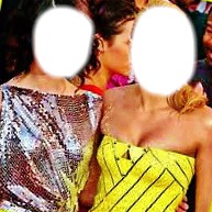 Selena and Shakira Montage photo