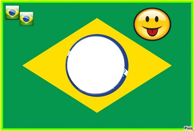 BRAZIL Photo frame effect
