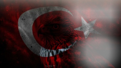 türk bayrağım.yeni Fotomontáž