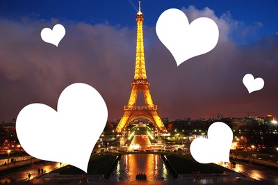 Tour Eiffel Fotomontagem