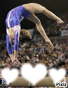 gymnastique Photomontage