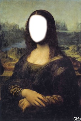 Mona Lisa フォトモンタージュ