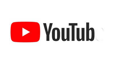 YouTube.com visage a la place du E Fotomontaggio