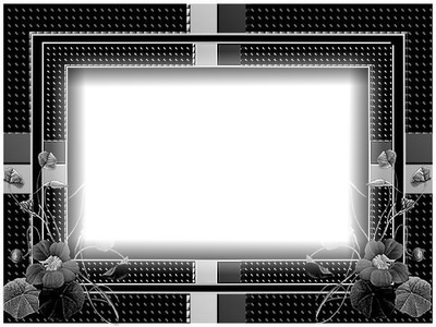 Cadre noir Photo frame effect