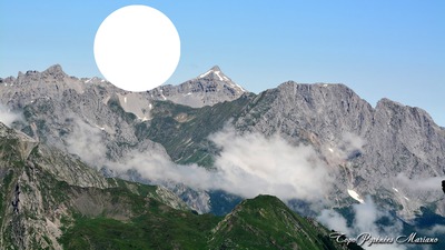 montagne Φωτομοντάζ