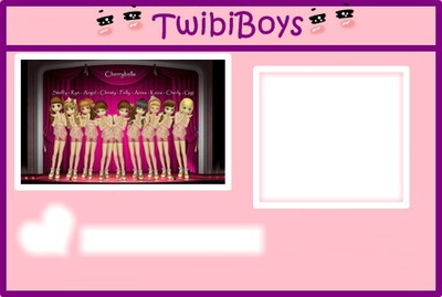 Twibiboys Cherrybelle Fotómontázs