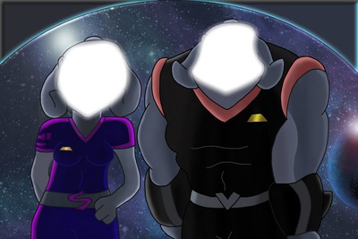 Captain Gantu and his wife Montage photo