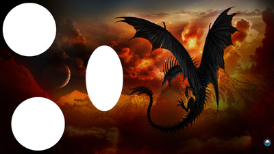 dragon Fotomontage