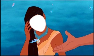 Pocahontas Fotomontasje