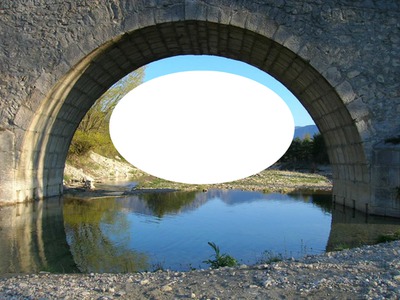 le tunnel Fotomontage