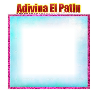 Adivina El Patin Fotomontáž
