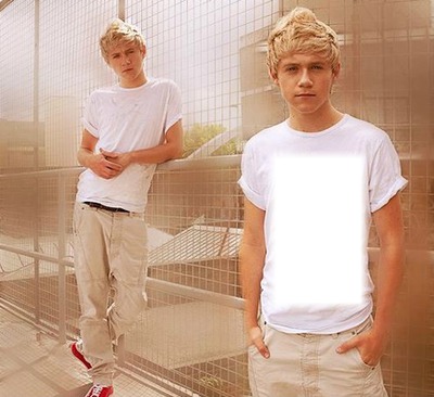 niall horan from one direction Photo frame effect