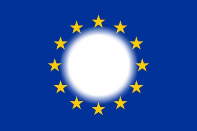 European Union flag Montage photo