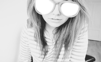 lunettes Photomontage