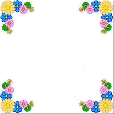 flower frame Φωτομοντάζ