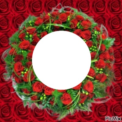 rose Fotomontage