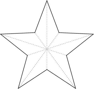étoile 3D Фотомонтаж