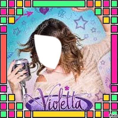 face of violetta Montage photo
