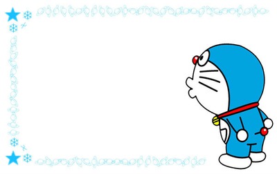 Doraemon Love Valokuvamontaasi