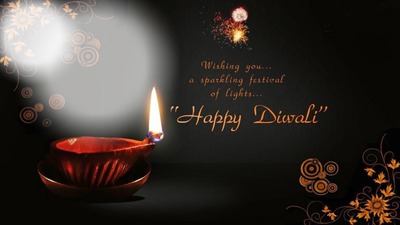 happy diwali two pictures