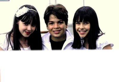 Esther,Lucas e Fernanda Photo frame effect