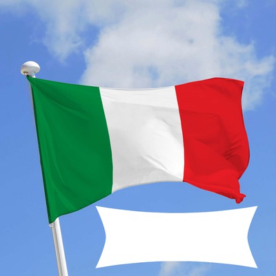 drapeau sicile /italie Fotomontaggio