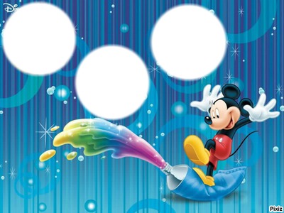 **Mickey-Mousse** Fotomontage