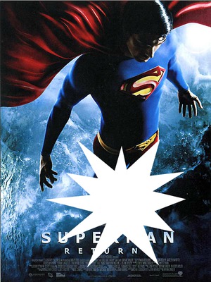 superman return .1 Fotomontaż