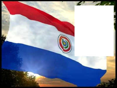 Paraguay flag Фотомонтажа
