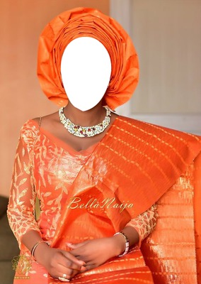 niger girl Fotomontage