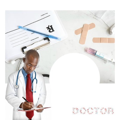 Doctor Photo frame effect